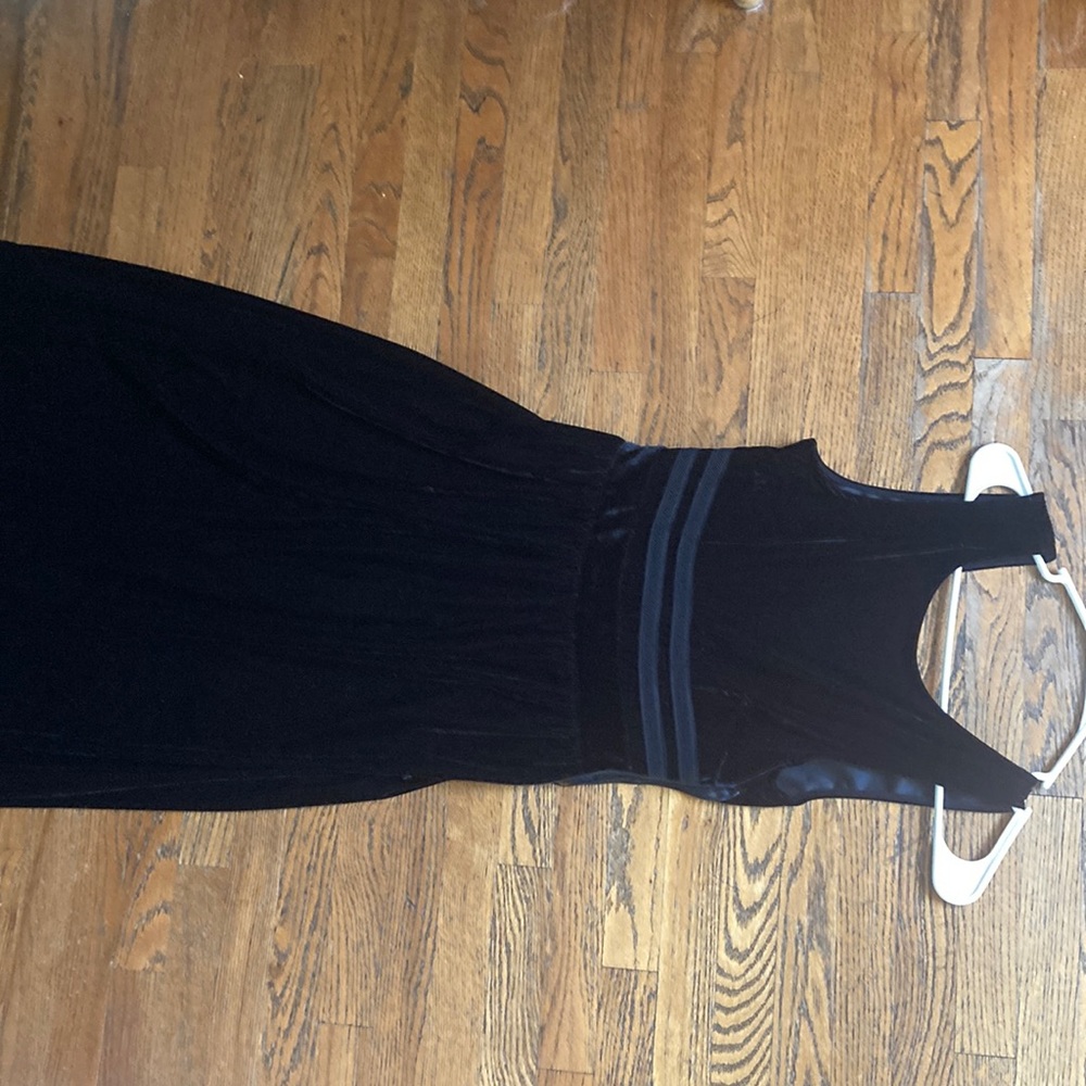 Velvet Black Dress